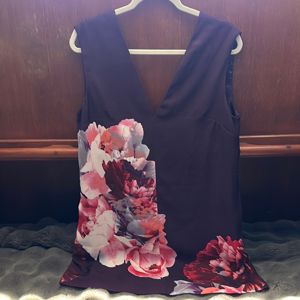 KEEPSAKE the Label Purple and Pink Mini Dress